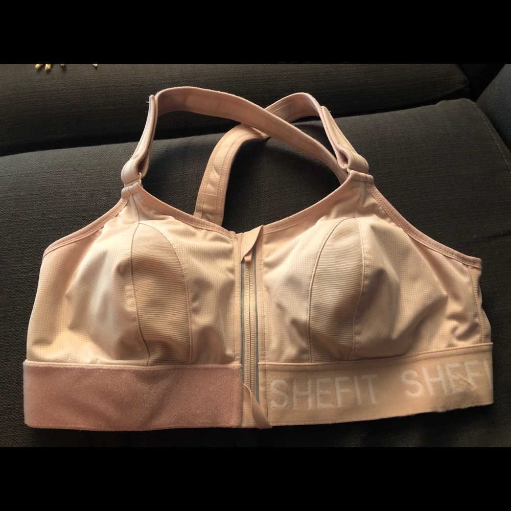 Tan SHEFIT Sports Bra 36D